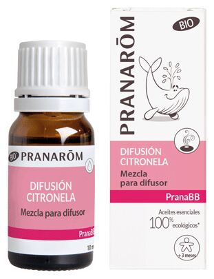 Pranarom PranaBB Biologische Citronella Diffusie Blend 10 ml