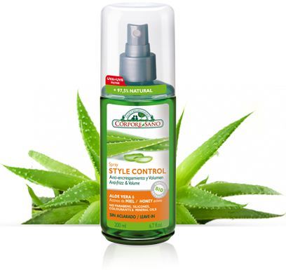 Corpore Sano Style Control Anti-Frizz Spray met alo&euml; vera - 200ml