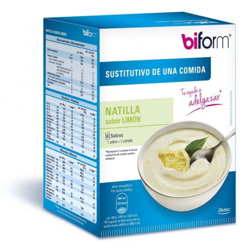 Biform Vla met citroensmaak