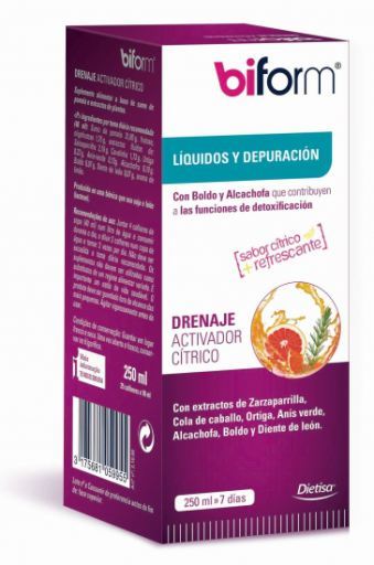 Biform Citrus Activerende Drainage zonder Fucus 250 ml