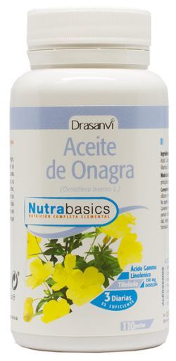 Drasanvi Nutrabasics - Teunisbloemolie 500, 110 softgels
