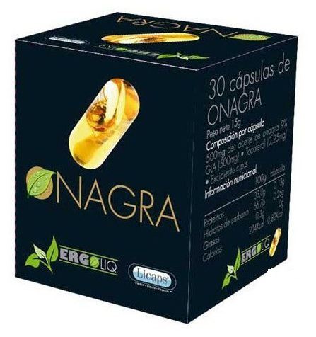Ergonat Teunisbloem Ergoliq 30 Capsules