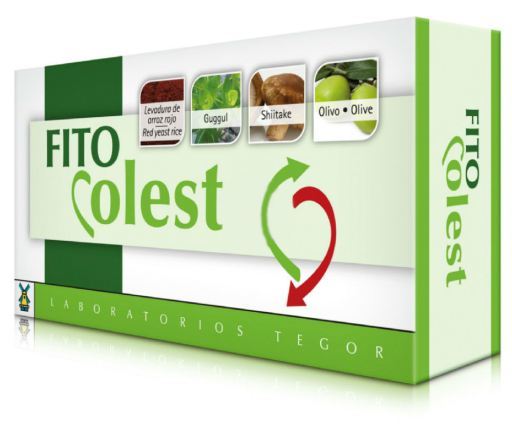 Laboratorios Tegor Fito cholest supplement 60 capsules