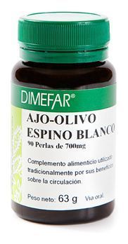 Dimefar Knoflook+Olijf+Meidoorn 90P