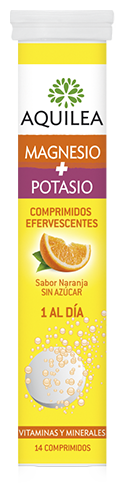 Aquilea Magnesio + Potasio Efervescentes 14 tabletten