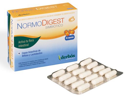 Derb&oacute;s Normodigest 45 capsules