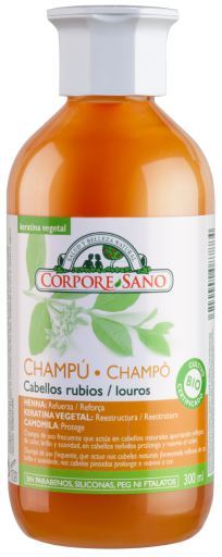 Corpore Sano Henna-shampoo voor blond haar - 300 milliliter