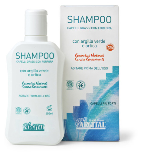 Argital Shampoo Groene Klei en Brandnetel 250 ml