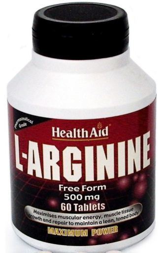 HealthAid L-Arginine 500 mg 60 tabletten