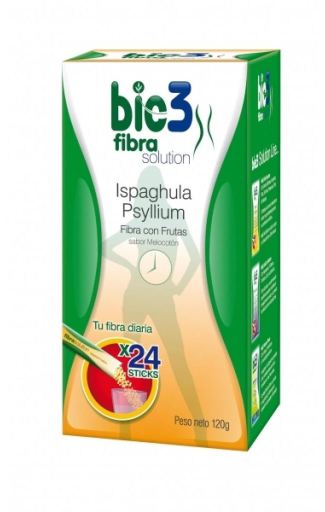 Bio3 Vezels met Fruit 5 gr 24 Zakjes