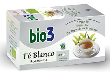 Bio3 Biologische Witte Thee 1,8 g 25 Zakjes