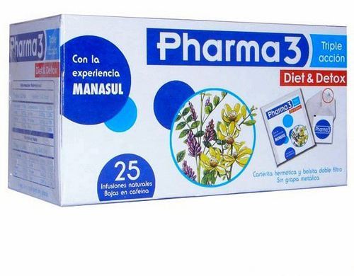 Bio3 Pharma3 Diet & Detox 25 Units