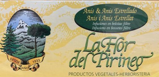 La Flor del Pirineo Anis Verde Infusion + Anis Estr.