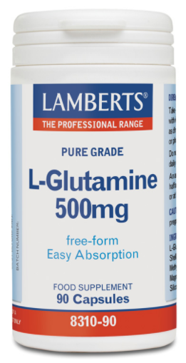 Lamberts L-Glutamine 90 capsules 500 mg