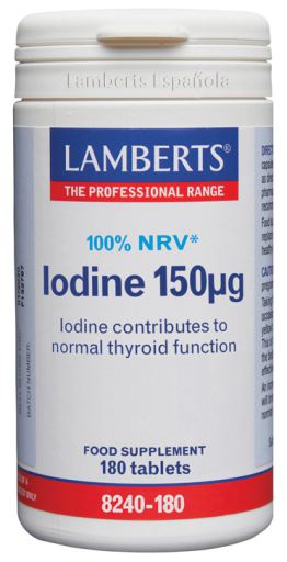 Lamberts Jodium 150 g 180 tabletten