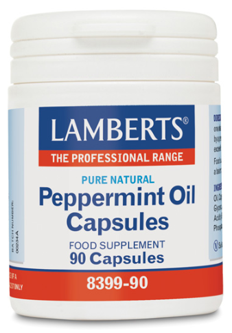 Lamberts Pepermuntolie 50 mg Puur en Natuurlijk 90 Capsules