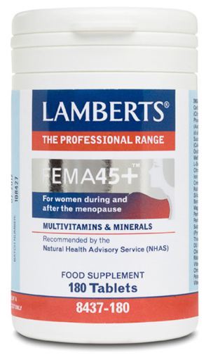 Lamberts Fema 45+ tijdens en na de menopauze 180 tabletten
