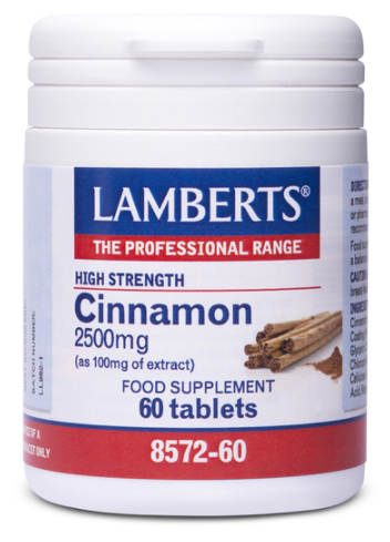Kaneel 2500 mg hoge concentratie 60 tabletten
