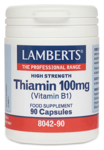 Lamberts Thiamine vitamine B1 100 mg 90 capsules