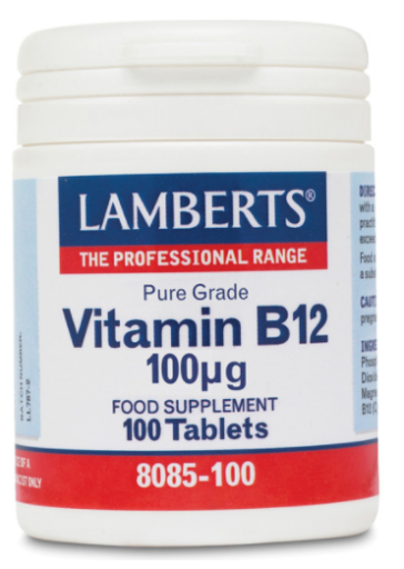 Lamberts Vitamine B12 100 mcg methylcobalamine 100 tabletten