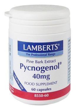 Pycnogenol 40 mg maritiem pijnboomschors extract 60 capsules