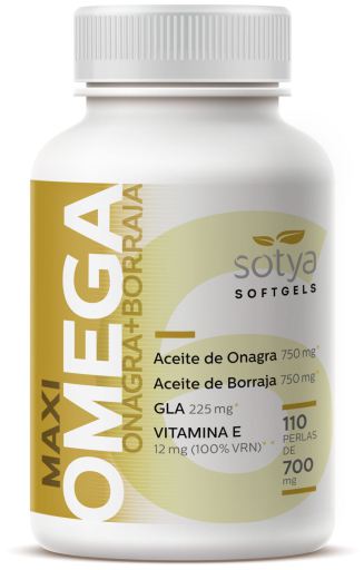 Sotya Teunisbloem en Bernagie 700 mg 110 Capsules