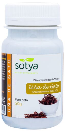 Sotya Kattenklauw 500 mg 100 tabletten