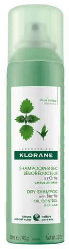 Klorane Droogshampoo met brandnetelspray 150 ml