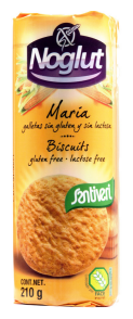 Noglut glutenvrije Maria koekjes, 210g tube