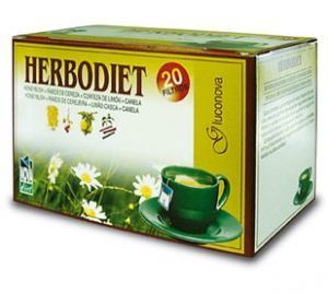 Novadiet Herbodiet Gluconova Infusie 20 Zakjes