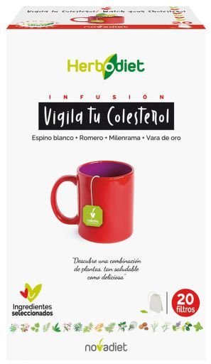 Novadiet Herbodiet Vigila Tu Colesterol 1,5 gr 20 Sachets