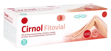 Sakai Cirnol Fitovial Leg Wellness 12 injectieflacons