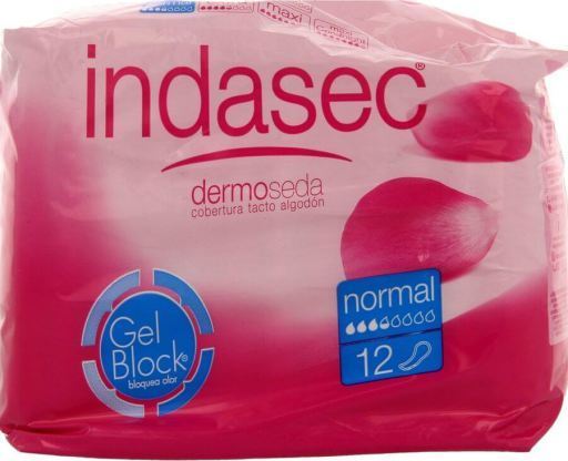 Indasec Dermoseda Normale Kompressen 12 eenheden