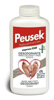 Peusek Express Deodorant voor Schoenen en Voeten in Poeder 150 gr