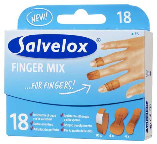 Salvelox Vinger Gemengde Dressings Vingers 18 Uds