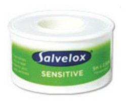 Salvelox Hypoallergene plakband. 5X2.5