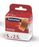 Salvelox Stoffen plakband 5X2.5 vleeskleurig
