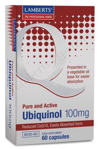 Lamberts Zuivere en actieve ubiquinol co Q10 100 mg