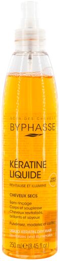 Byphasse Vloeibare keratine voor droog haar 250 ml