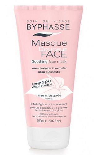 Byphasse Home Spa Experience gezichtsmasker Douceur 150 ml rozenbottel