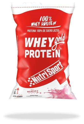 Nutrisport Whey Gold Protein Aardbeienzakje