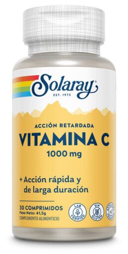 Solaray Kleine vitamine C 1000 mg 30 tabletten