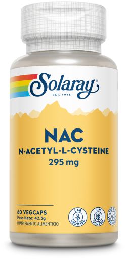 Solaray NAC 295 mg 60 plantaardige capsules