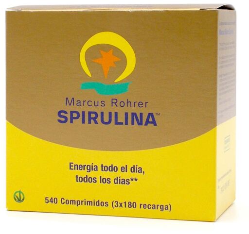 Marcus Rohrer Spirulina Recharge 540 tabletten