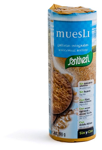 Santiveri Suikervrije Muesli Koekjes