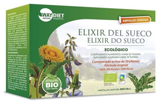 Waydiet Zweeds Elixer 20x10 ml Ampullen