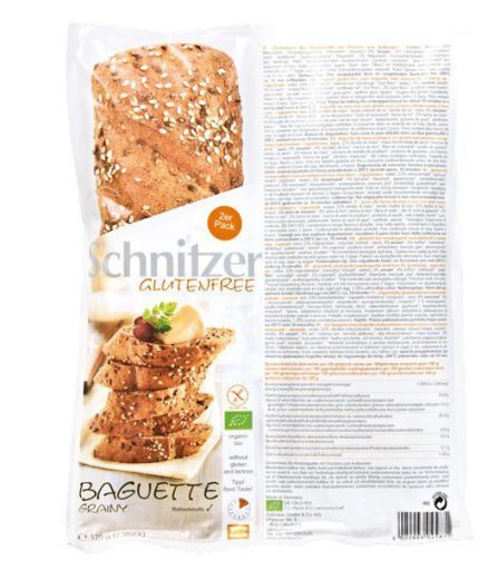Schnitzer Glutenvrij stokbrood 320 g bio