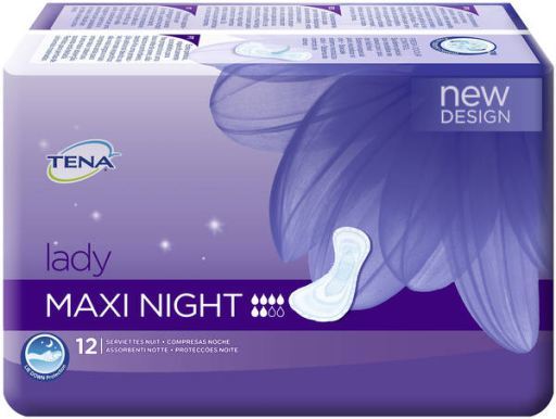 Tena Lady Maxi Nachtverband 12 stuks