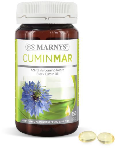 Marnys Komijn Zwarte Komijnolie 150 capsules x 500 mg