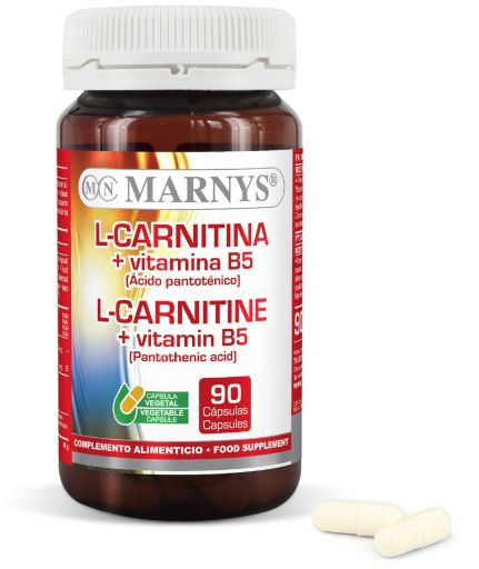 Marnys L-Carnitine + Vitamine B5 90 Capsules